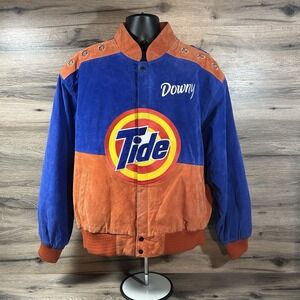 Vintage Tide Downy Racing Jacket, Size XL - NASCAR Pristine Condition